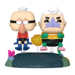 Figuren Funko Pop Rides Spongebob Squarepants Mermaidman und Barnacleboy im Unsichtbarem Bot 2-Pack Limitierte Auflage Genf S...