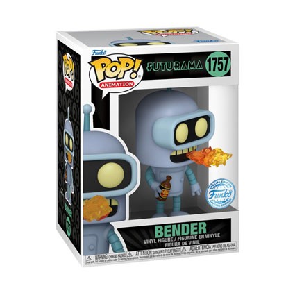 Figurine Funko Pop Futurama Bender Edition Limitée Boutique Geneve Suisse