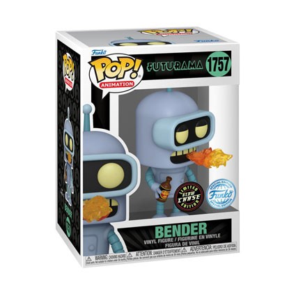 Figur Funko Pop Futurama Bender Chase Limited Edition Geneva Store Switzerland