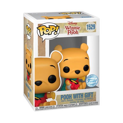 Figur Funko Pop Winnie the Pooh Pooh with Gift Limited Edition Geneva Store Switzerland