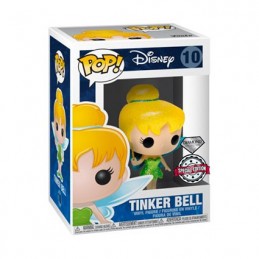 Figur Funko Pop Diamond Disney Peter Pan Tinker Bell Glitter Limited Edition Geneva Store Switzerland