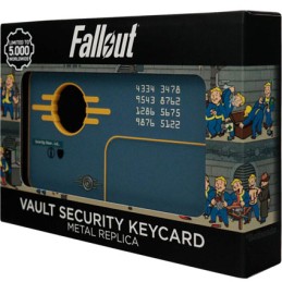 Figurine FaNaTtiK Fallout Réplique Vault Security Keycard Edition Limitée Boutique Geneve Suisse