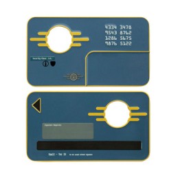 Figur FaNaTtiK Fallout Replica Vault Security Keycard Limited Edition Geneva Store Switzerland