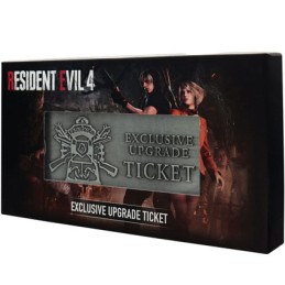 Figuren FaNaTtiK Resident Evil 4 Replik 1/1 Metal Exclusive Upgrade Ticket Genf Shop Schweiz