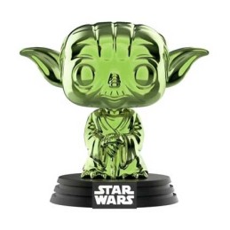 Figurine Funko Pop SDCC 2019 Star Wars Yoda Vert Chrome Edition Limitée Boutique Geneve Suisse