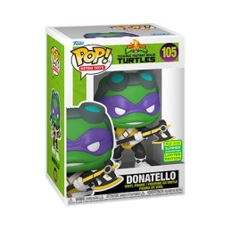 Figurine Funko Pop SDCC 2022 Power Rangers x Tortues Ninja Donatello en Black Ranger Edition Limitée Boutique Geneve Suisse