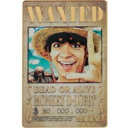 Figuren FaNaTtiK One Piece Metallbarren Luffy Wanted Poster Limitierte Auflage Genf Shop Schweiz