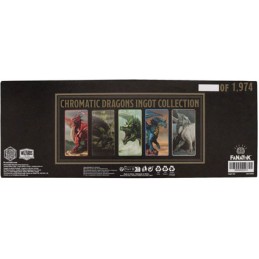 Figuren FaNaTtiK Dungeons & Dragons Metallbarren 5er-Set Chromatic Dragons Ingot Limitierte Auflage Genf Shop Schweiz