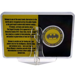 Figur FaNaTtiK DC Comics Collectable Coin Batman 85th Anniversary Limited Edition Geneva Store Switzerland