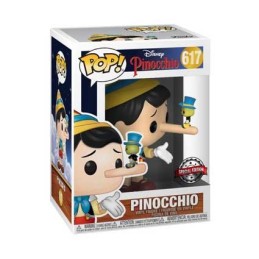 Figurine Funko Pop Diseny Pinocchio with Jiminy Cricket Edition Limitée Boutique Geneve Suisse