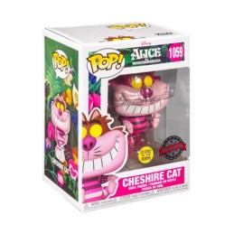 Figur Funko Pop Glow in the Dark Alice in Wonderland Cheshire Cat Transparent Limited Edition Geneva Store Switzerland