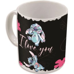 Figuren Stor Lilo und Stitch Tasse mit Thermoeffekt Stitch und Angel Genf Shop Schweiz