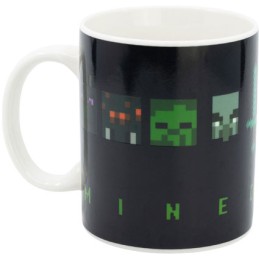 Figur Stor Minecraft Heat Change Mug Squared Pattern Geneva Store Switzerland