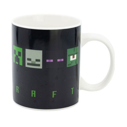 Figur Stor Minecraft Heat Change Mug Squared Pattern Geneva Store Switzerland