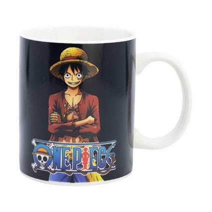 Figuren Stor One Piece Tasse mit Thermoeffekt Luffy Genf Shop Schweiz