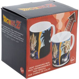 Figurine Stor Dragon Ball Z mug effet thermique Vegeta et Goku Boutique Geneve Suisse