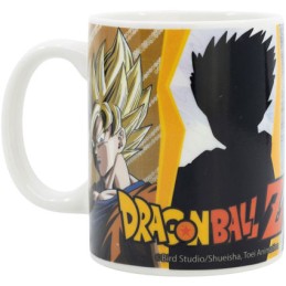 Figur Stor Dragon Ball Z Heat Change Mug Vegeta and Goku Geneva Store Switzerland