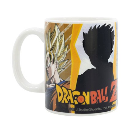 Figur Stor Dragon Ball Z Heat Change Mug Vegeta and Goku Geneva Store Switzerland