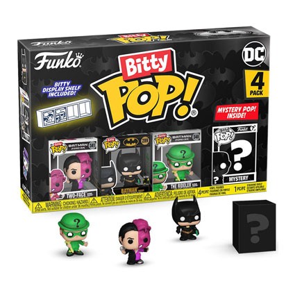 Pop Bitty Batman 85th Anniversary Two Face 4-Pack