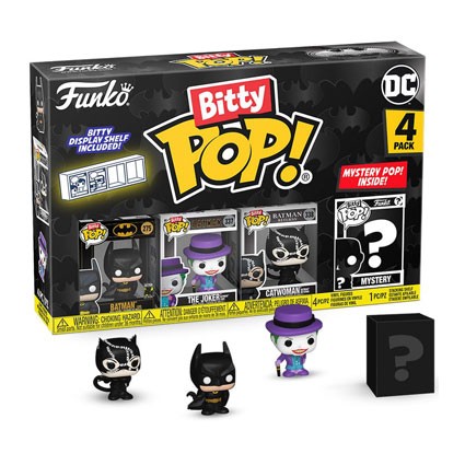 Pop Bitty Batman 85ème Anniversaire Batman 4-Pack