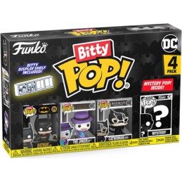 Figur Funko Pop Bitty Batman 85th Anniversary Batman 4-Pack Geneva Store Switzerland