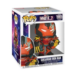 Figur Funko Pop 6 inch What If...? Sakaarian Iron Man Geneva Store Switzerland