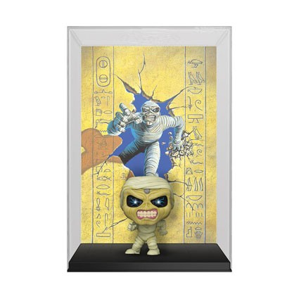 Pop Pop Albums Iron Maiden 40th Anniversary Powerslave with Hard Acrylic Protector