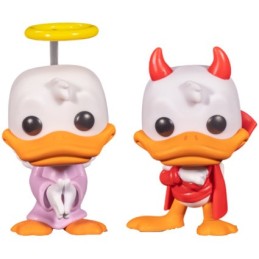 Figurine Funko Pop WC2022 Donald Duck’s Shoulder Ange et Démon 2-Pack Edition Limitée Boutique Geneve Suisse