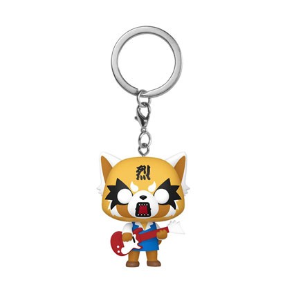 Figur Funko Pop Pocket Keychains Sanrio Aggretsuko with Guitar Geneva Store Switzerland