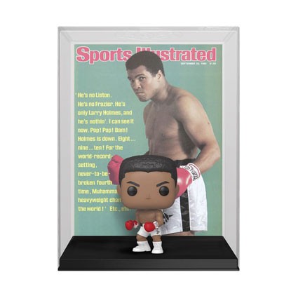 Figur Funko Pop Boxing SI Magazine Cover Muhammad Ali with Hard Acrylic Protector Limited Edition Geneva Store Switzerland