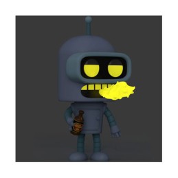 Figur Funko Pop Glow in the Dark Futurama Bender Chase Limited Edition Geneva Store Switzerland