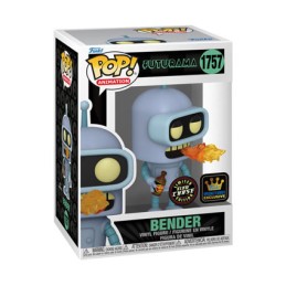 Figurine Funko Pop Phosphorescent Futurama Bender Chase Edition Limitée Boutique Geneve Suisse