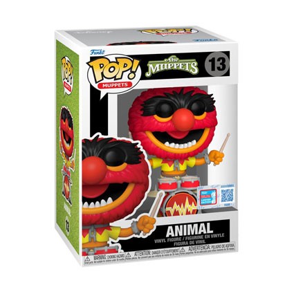 Pop NYCC 2024 Muppets Animal on Drums Edition Limitée