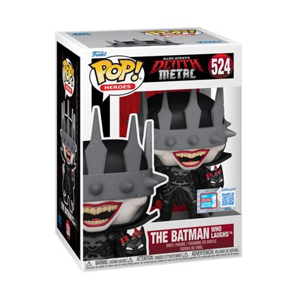 Figurine Funko Pop NYCC 2024 DC Comics The Batman who Laughs Edition Limitée Boutique Geneve Suisse