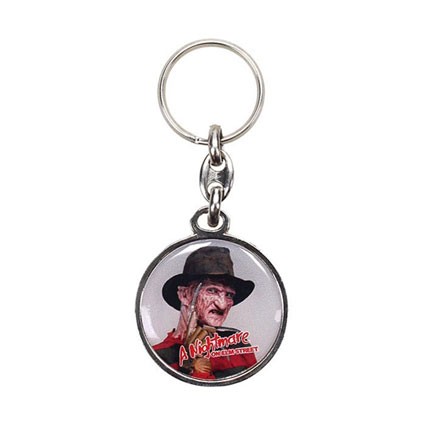 Figur SD Toys Nightmare on Elm Street Metal Keychain Freddy Geneva Store Switzerland