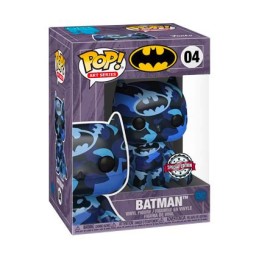 Figurine Funko Pop Artist Series Batman Bleu et Noir Edition Limitée Boutique Geneve Suisse