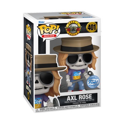 Figur Funko Pop Guns N Roses Welcome to the Bundle We Got Fun & Games Axl Rose Limited Edition Geneva Store Switzerland