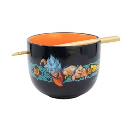 Figur Stor Dragon Ball Ramen Bowl with Chopsticks Letters Geneva Store Switzerland