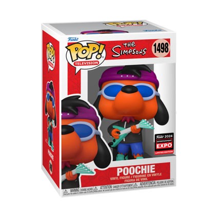 Figurine Funko Pop EEC 2024 The Simpsons Poochie Edition Limitée Boutique Geneve Suisse