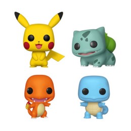 Figurine Funko Pop Pokemon Starters 4-Pack Edition Limitée Boutique Geneve Suisse