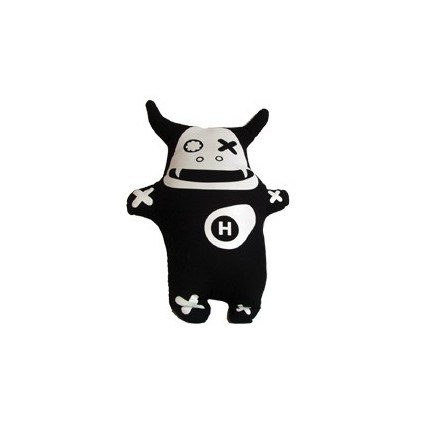 Figur Toy2R Demon Cow Noir Geneva Store Switzerland