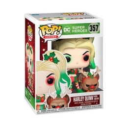 Figuren Funko Pop DC Comics Holiday Harley Quinn mit Helper (Selten) Genf Shop Schweiz