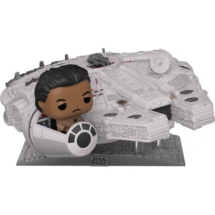 Figur Funko Pop Ride Star Wars Celebration 2022 Lando Calrissian in Millennium Falcon Star Edition Geneva Store Switzerland