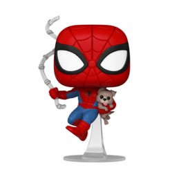 Figur Funko Pop Spider-Man with Sandwich the Dog Limited Edition Geneva Store Switzerland