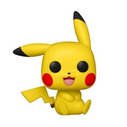 Figurine Funko Pop Pokemon Pikachu Assis (Rare) Boutique Geneve Suisse