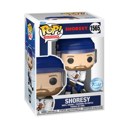 Figurine Funko Pop Sports Hockey NHC Shoresy White Jersey Edition Limitée Boutique Geneve Suisse