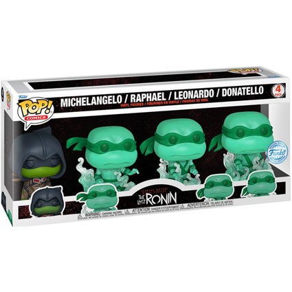 Pop Les Tortues Ninja The Last Ronin Brothers 4-Pack Edition Limitée