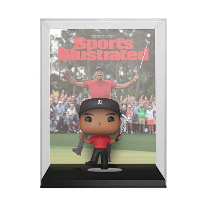 Pop Sports Illustrated Golf Tiger Woods mit Acryl Schutzhülle Limitierte Auflage