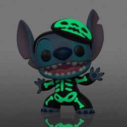 Figur Funko Pop Glow in the Dark Lilo and Stitch Skeleton Stitch Chase Limited Edition Geneva Store Switzerland