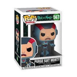 Figurine Funko Pop Rick et Morty Purge Suit Morty (Rare) Boutique Geneve Suisse